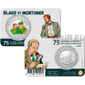 Belgien 5 euro BU 2021 - 75 Jahre Blake und Mortimer - Farbe
