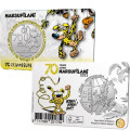 Belgien 5 euro BU 2022 - 70 Jahre Marsupilami - Relief