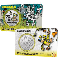 Belgien 5 euro BU 2022 - 70 Jahre Marsupilami - Farbe