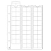 Münzblatt - OPTIMA (LEUCHTTURM) - 54 MÜNZEN bis 20 mm Ø, klar