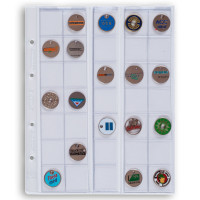 BLATT FÜR 2 EURO-MÜNZEN - OPTIMA (LEUCHTTURM) - 35 MÜNZEN