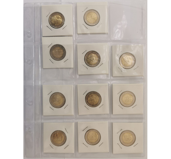 FOLIE FÜR 2 EURO MÜNZEN - RAHMEN