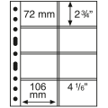 MÜNZKARTENBLATT - OPTIMA (LEUCHTTURM) - 8 MÜNZEN