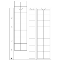 MÜNZBLATT 1 Cent - 2 EURO - OPTIMA (LEUCHTTURM) - 40 MÜNZEN