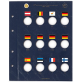 VISTA-BLATT FÜR 2-EURO-MÜNZEN - ERASMUS