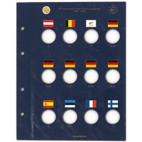 VISTA-BLATT FÜR 2-EURO-MÜNZEN - ERASMUS