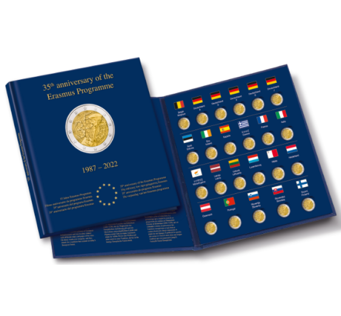 Münzalbum Erasmus 2022