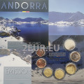 Andorra Euro Offizieller Kursmünzensatz BU 2023 