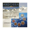 Andorra Euro Offizieller Kursmünzensatz BU 2014