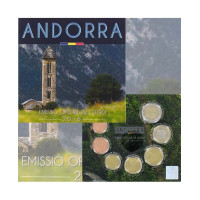 Andorra Euro Offizieller Kursmünzensatz BU 2016