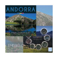 Andorra Euro Offizieller Kursmünzensatz BU 2017