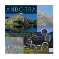 Andorra Euro Offizieller Kursmünzensatz BU 2017