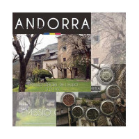 Andorra Euro Offizieller Kursmünzensatz BU 2019