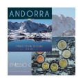 Andorra Euro Offizieller Kursmünzensatz BU 2020 