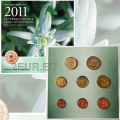 Österreich Euro Kursmünzensatz BU 2011