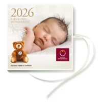 Österreich Euro Kursmünzensatz BU 2026 - BABY -MÜNZENSÄTZE