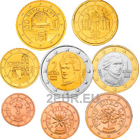 Österreich Euro Kursmünzensatz UNC 2003