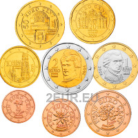 Österreich Euro Kursmünzensatz UNC 2006 