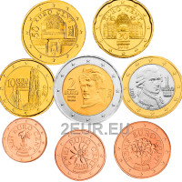 Österreich Euro Kursmünzensatz UNC 2010