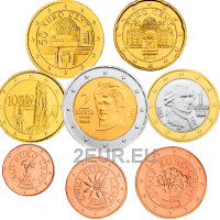 Österreich Euro Kursmünzensatz UNC 2011