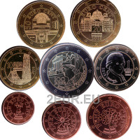 Österreich Euro Kursmünzensatz UNC 2018