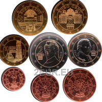 Österreich UNC 2019 - Euro Kursmünzensatz 