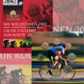 Belgium euro set BU 2002 - Radsport-WM in Belgien