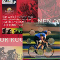 Belgium euro set BU 2002 - Radsport-WM in Belgien