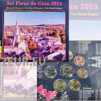Belgium euro set BU 2023 - Die Stadt Eupen