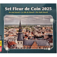 Belgium euro set BU 2025 - Die Stadt Hasselt