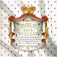 BENELUX euro set BU 2014