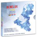 BENELUX euro set BU 2020 - 75 Jahre Frieden und Freiheit in den Benelux-Ländern