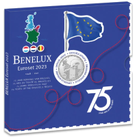 BENELUX euro set BU 2023 - 75 Jahre Brüsseler Vertrag