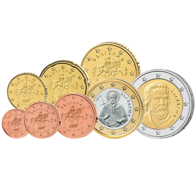 BULGARIEN euro set UNC 2026