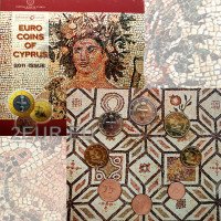 Zypern euro set BU 2011  