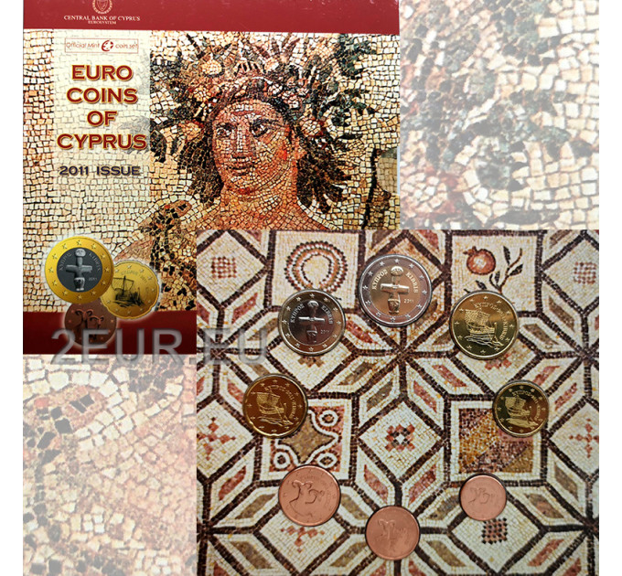 Zypern euro set BU 2011  
