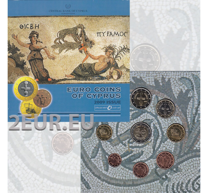 Zypern euro set BU 2009
