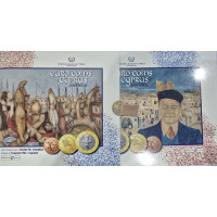 Zypern euro set BU 2025 - Zypern aus der Sicht von George Pol.