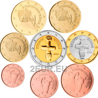 Zypern euro set UNC 2008  