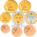Zypern euro set UNC 2015