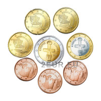 Zypern euro set UNC 2017 