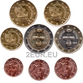 Zypern euro set UNC 2018 