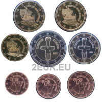 Zypern euro set UNC 2021 