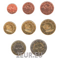 Zypern euro set UNC 2022