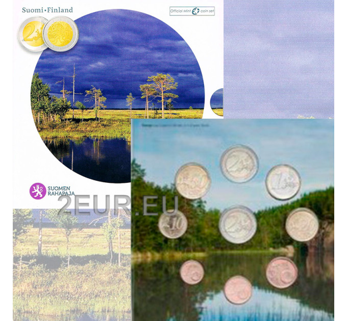 Finnland euro set BU 2010 - Jahr der Artenvielfalt