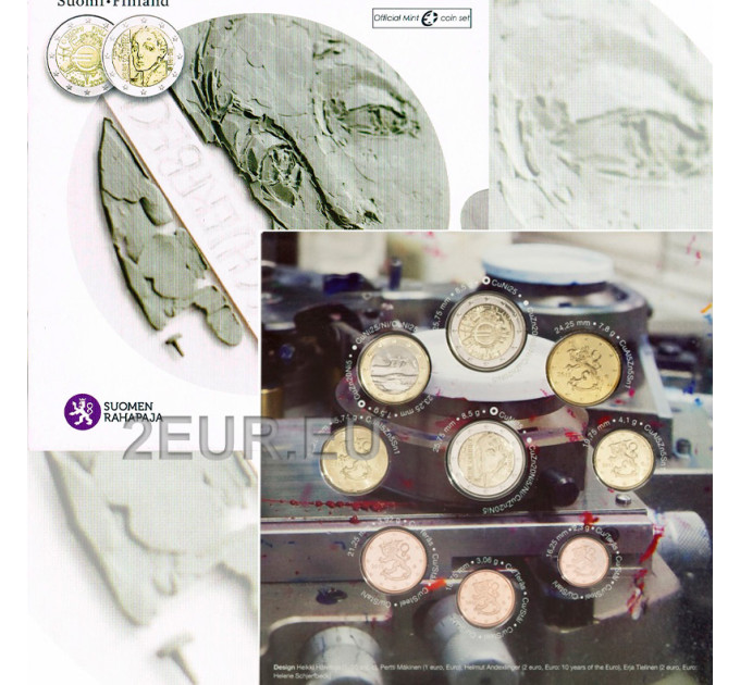 Finnland euro set BU 2012 - Münzkunst