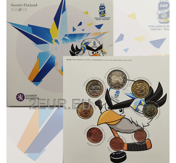 Finnland euro set BU 2012 - IIHF Eishockey-Weltmeisterschaft