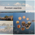 Finnland euro set BU 2021 - Finnischer Archipel