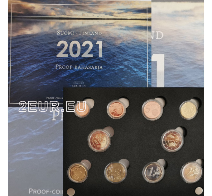 Finnland PP Euro-Münzsatz 2021