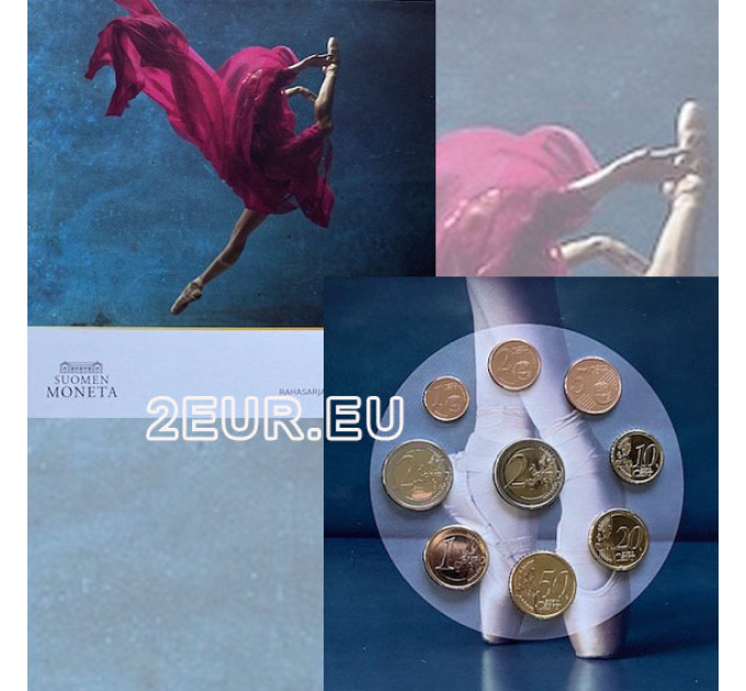 Finnland euro set BU 2022 - Nationalballett